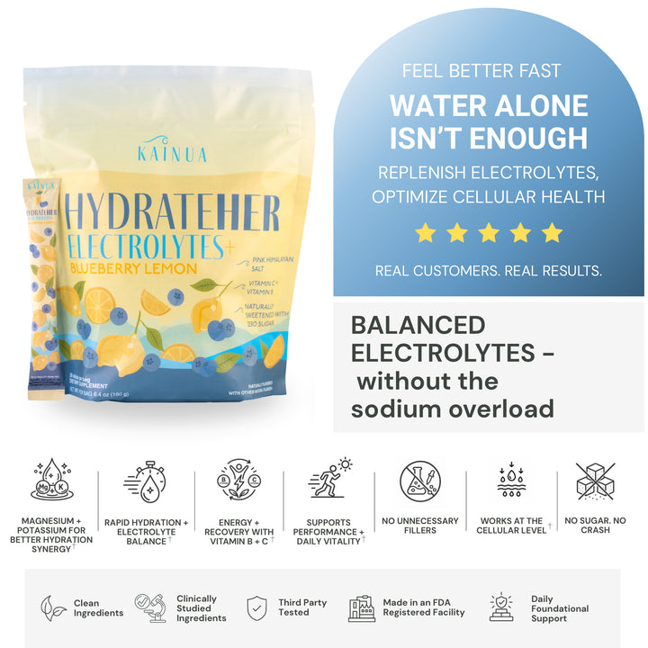 HydrateHER Electrolytes+