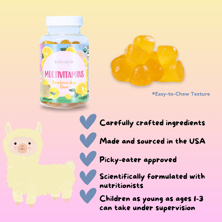 llama lemon drop multivitamins