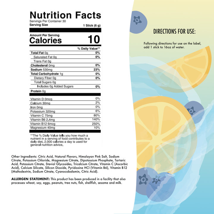 HydrateHER Electrolytes+