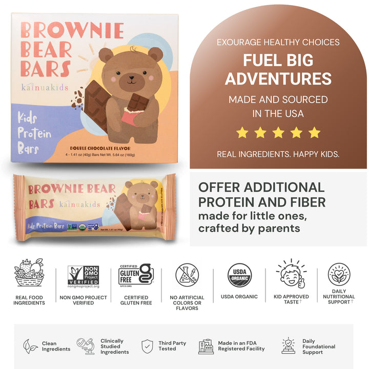 brownie bear bars