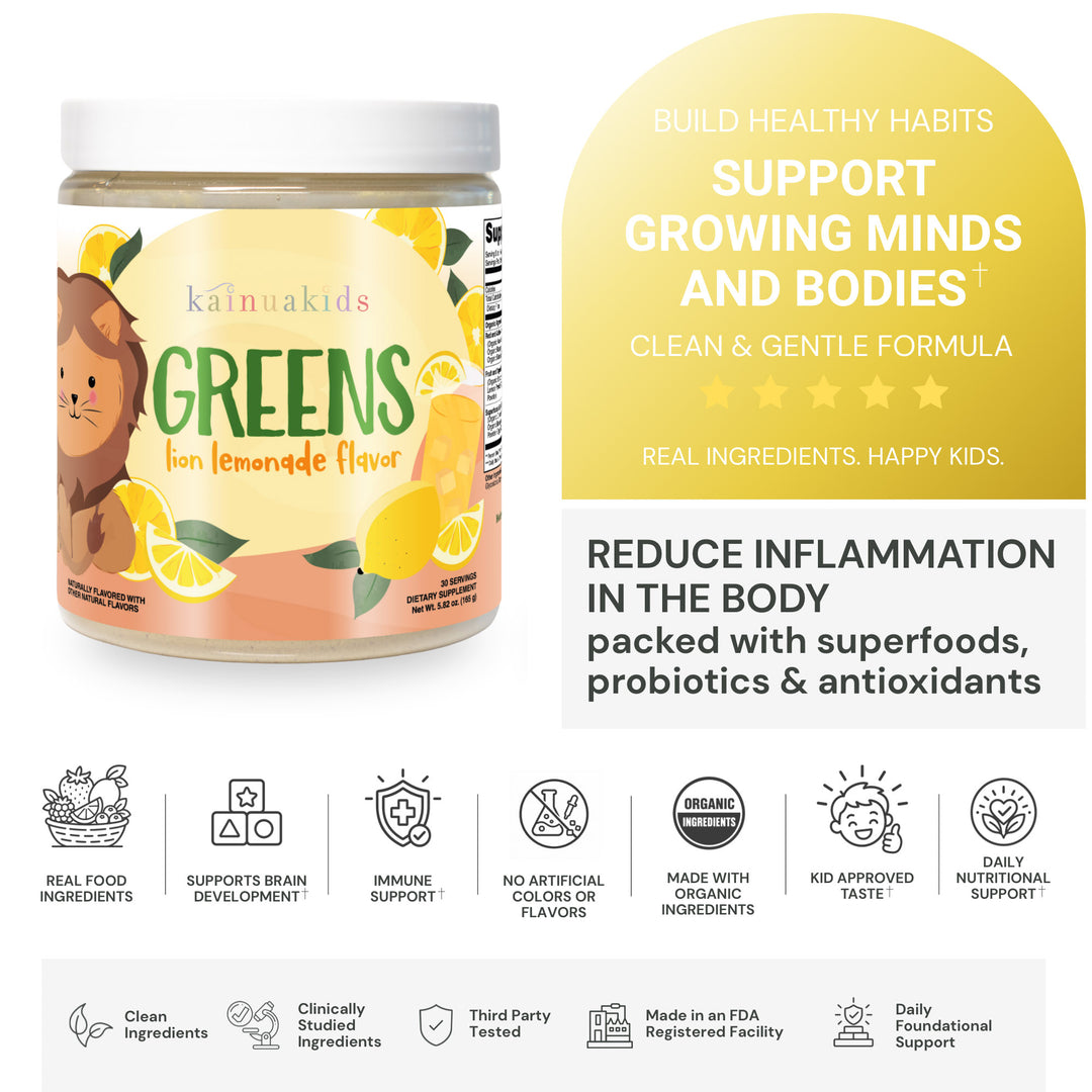 lion lemonade greens